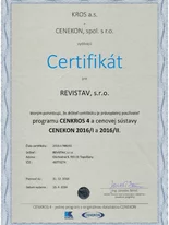 Certifikát stavebná spoločnosť