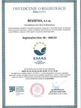 EMAS REGISTRACIA
