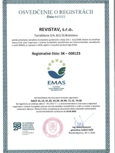 EMAS REGISTRACIA