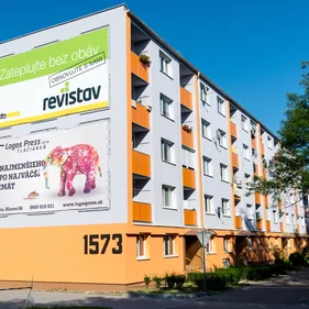 zateplenie bytového domu Topoľčany