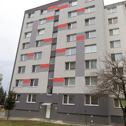 Zateplenie fasády bytového domu Topoľčany
