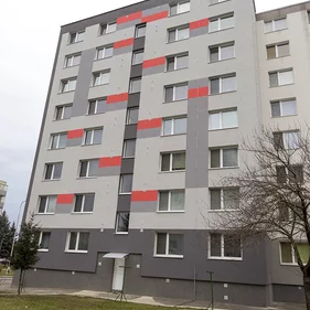 Zateplenie fasády bytového domu Topoľčany